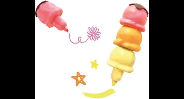 moses. Verlag Be happy markeerstiften ijsbollen 4 assorti