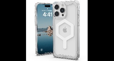 Urban Armor Gear Plyo iPhone 15 Pro Max Hoesje met MagSafe Wit