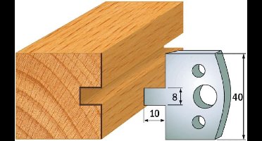 CMT - Profielmessen voor profielfreeskop - Frees - Snijgereedschappen - Profielfrees - 1 Stuk(s)