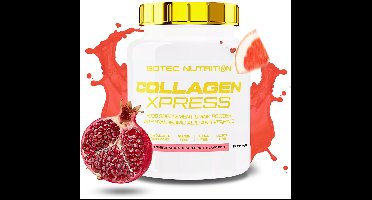 Scitec Nutrition® - Collagen Xpress (475 gram - Pomegranate/Grapefruit) - Citrusvrucht/Granaatappel - 25 doseringen - collageen poeder - met hyaluronzuur en vitamine c - anti rimpel - anti aging - supplement