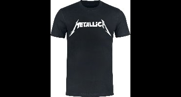 Metallica Textured Logo - Heavyweight Heren T-shirt - zwart - XXL