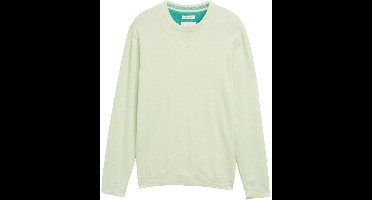 Tom Tailor - Pull - Maat S - Mannen - Geel - katoen