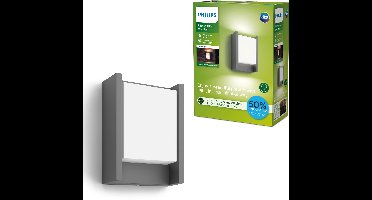Philips Arbour buitenwandlamp - antraciet - 3.8 W