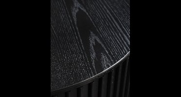 Giga Meubel Salontafel Siena - Zwart Eikenhout - 85x85x45cm