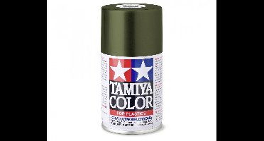 Tamiya Hobbyverf Acrylverf - TS-5 Olive Drab 1 - Matt - Acryl Spray - Verf spuitbus - 100 ml
