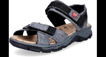 Rieker dames trekking sandalen blauw-grijs Sandalen 68851-14 blauw-grijs