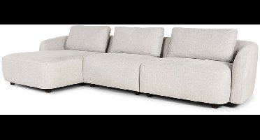 Bergen 2-zits bank linksdraaiend beige.