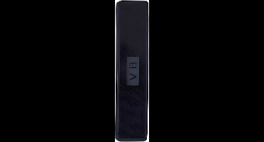 Beglazingsblok zwart schuin/kegblokje 100x26x5/1mm (100st)