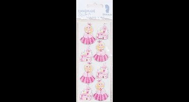 Rössler 9002-2016, Papier, Kunststof, Roze, Meisjes, 3 jaar, 70 mm, 185 mm
