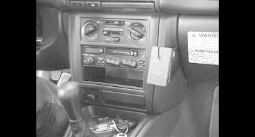 Brodit ProClip houder geschikt voor Subaru Forester1998-2002 / Impreza 0998-2000 Angled mount