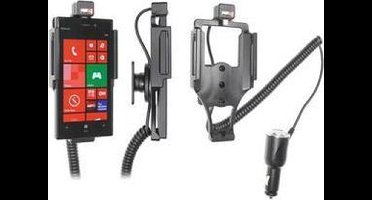 Brodit houder geschikt voor Nokia Lumia 928 Actieve houder met 12/24V lader Let Op: Uitlopend Artikel, Kan niet retour!