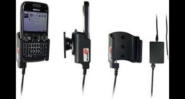 Brodit houder geschikt voor Nokia E72 Actieve houder met vaste voeding