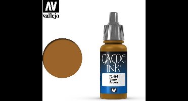 Vallejo Game Ink Brown 72092