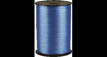 Creotime Cadeaulint Glanzend 250 M X 10 Mm Blauw