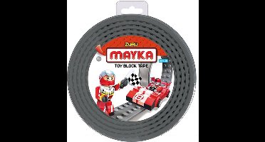 Mayka bouwblokjes tape grijs - 2 meter / 2 studs