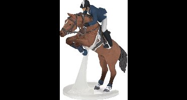 Papo Horses Springpaard met zijn Ruiter 51562