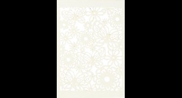 Patroonkarton, vel 10,5x15 cm, 200 gr, off-white, 10 stuk/ 1 doos
