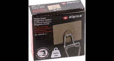 Alpina Hanger 9,5 X 9,5 Cm Staal Zilver