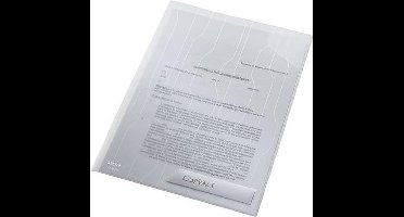 Combifile leitz harde rug a4 pp transparant