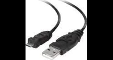 Belkin USB A/Micro USB B, 0.9m USB-kabel 0,9 m Micro-USB B Mannelijk Zwart