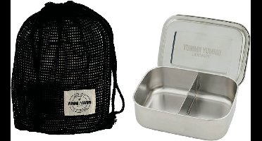 Yummii Yummii Bento Groot 2 Compartimenten lunchbox