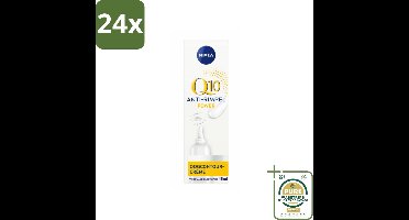 NIVEA - Oogcrème - Q10 POWER - Tegen donkere kringen & rimpels - Voor alle huidtypen - Met Q10 & Creatine - 15 ml - Voordeelverpakking - 24 stuks - Donkere kringen - Wallen