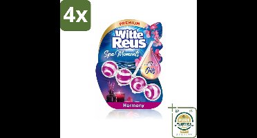 Witte Reus - Wellness Scents Toiletblok - Harmony - 1 Toiletblok - Voordeelverpakking - 4 stuks - Geur - Ontspanning