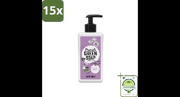 15 x Marcel's Green Soap - Handzeep - Lavendel & Rozemarijn - Zachte verzorging - 250 ml - Grootverpakking - Handzeep - Lavendel - Rozemarijn - Biologische Zeep - Natuurlijke Zeep