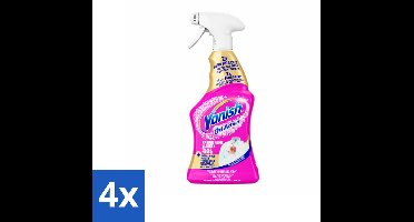 Vanish - Vlekverwijderaar - Spray - Hardnekkige Vlekken - 500 ml - Voordeelverpakking - 4 stuks