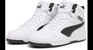 PUMA Rebound v6 Unisex Sneakers - PUMA White-PUMA Black