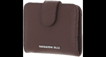 MANDARINA DUCK Leren kaarthoes Mellow Leather Card Case Milk Chocolate bruine