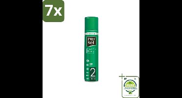 7 x Proset Haarspray Sterk 300 ml - Grootverpakking - Haarspray - Sterke Fixatie - 24 Uur - ProVitamine B5 - Gezond Haar