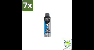 7 x Rexona – Deodorant Spray – Maximum Protection Cobalt Dry – 150 ml - Grootverpakking - Deodorant Spray - Krachtige Deodorant - Droge Oksel - Frisheid - Transpiratie Bescherming