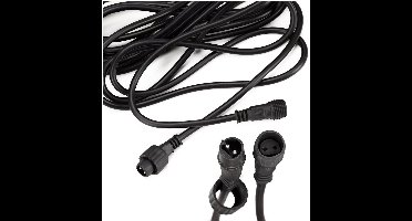 Springos Verlengsnoer | Kerstboomverlichting PRO 5 m | Kabelconnector | IP65
