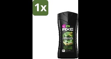 Axe 3-in-1 Douchegel Green Mojito & Cedarwood 250 ml - 1 stuk