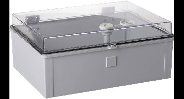 TRU COMPONENTS TC-PSC-30x40x17 Schakelkast 300 x 400 x 170 ABS, Polycarbonaat Lichtgrijs 1 stuk(s)