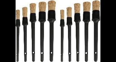 FX Tools Verfkwasten set 5delig - 2x - ronde kwasten - 5 formaten - kwasten - Voordeelkwasten - Schilderen thuis