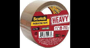 Scotch HV5050SB Verpakkingstape - 50M x 50MM - 1 Stuks - Bruin