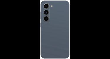 Just in Case hoesje geschikt voor Samsung Galaxy S23 Hoesje - Color Backcover - Blauw