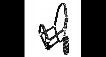 York Bella Halster met Lijn Shetty Zwart-Zilver