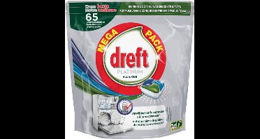 Dreft Platinum Allin1 - 65 tabs - original vaatwastabletten