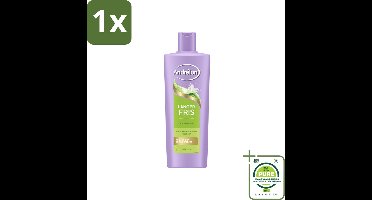 1 x Andrélon – Shampoo – Langer Fris – 400 ml - Luchtig Haar - Fris Haar - Vet Haar - Diepe Reiniging - Vitamine B3