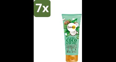 7 x Lovea – Conditioner – Kokos & Groene Thee – Herstellend – 200 ml - Koffiezetapparaat