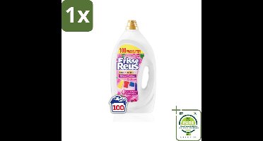 1 x Frisse Reus - Vloeibaar Wasmiddel - Orchidee - Gekleurde Was - 65 Wasbeurten - Wasmiddel - Orchidee Geur - Wasverzachter - Vlekkenverwijderaar - Energiebesparing