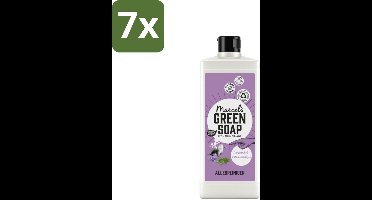 Marcel's Green Soap - Allesreiniger - Lavendel & Rozemarijn - Natuurlijk & effectief - 750 ml - Bulkverpakking - 7 stuks