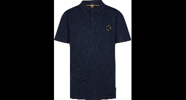 Petrol Industries - Jongens Piqué polo Cataviña - Blauw - Maat 140