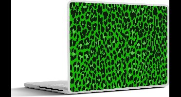 Laptop sticker - 11.6 inch - Panterprint - Groen - Design - 30x21cm - Laptopstickers - Laptop skin - Cover