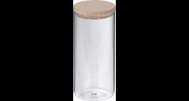 Kela Keuken - Amelie Voorraadpot 1,5 liter - Glas - Transparant