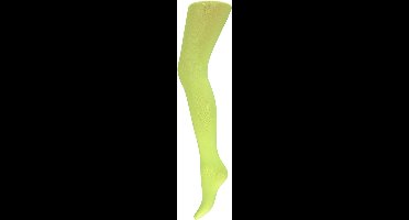 Panty dik 60 denier microfiber fluor geel