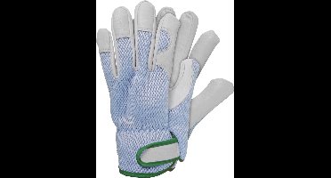 Talen Tools - Werkhandschoenen - Geitenleer -Blauw - Maat L